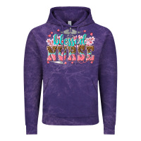 Cloud Purple blessed nurse Vintage Hoodie - texasbilliewilder
