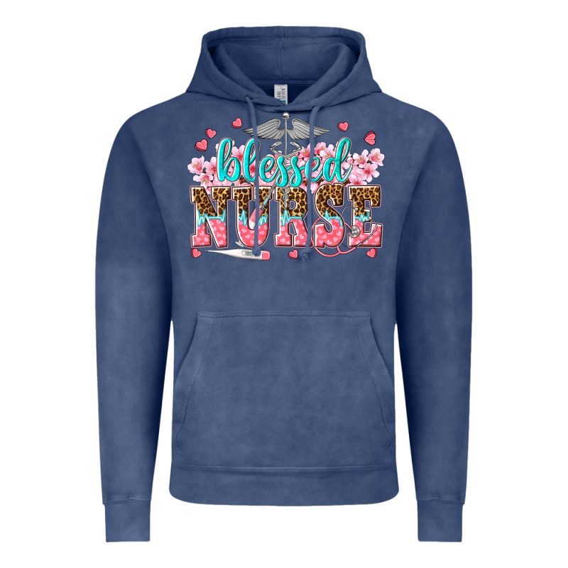 Blessed Nurse Vintage Hoodie by texasbilliewilder | Teevron
