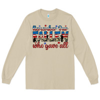 Mushroom remember our fallen who gave all Long Sleeve Tee - JahusDesignShop