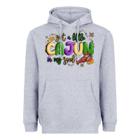 Heather Grey got a little cajun in my soul Heavyweight Hoodie - MaliasSmallBusiness