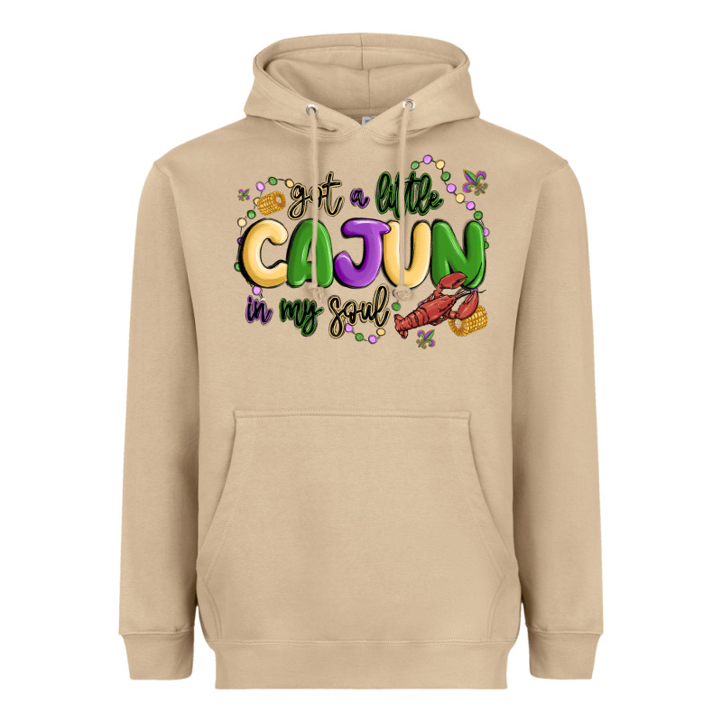 Got A Little Cajun In My Soul Heavyweight Hoodie by MaliasSmallBusiness | Teevron