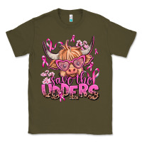 Army Green save the udders Classic Tee - AdoDesignShop