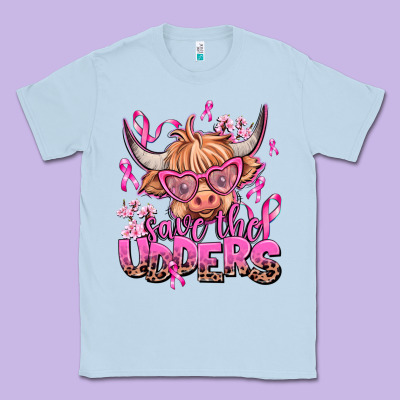 Save The Udders Classic Tee Designed By Adodesignshop