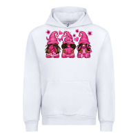 White breast cancer afro gnomies Urban Hoodie - texasbilliewilder