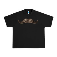 Black brown moustache fa element Urban Heavy Tee - FaDigitalArtStudio