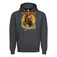 Smoke cowboy take me away Zipper Hoodie - NancyCooperArtShop