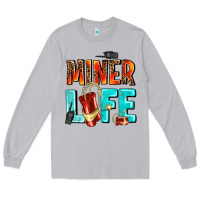 Moon Dust miner life Long Sleeve Tee - AdoDesignShop