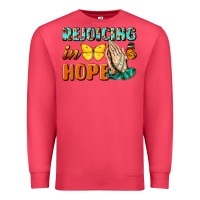 Cardinal rejoicing in hope Premium Sweatshirt - NancyCooperArtShop