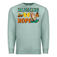 Seafoam rejoicing in hope Premium Sweatshirt - NancyCooperArtShop
