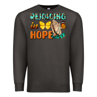 Smoke rejoicing in hope Premium Sweatshirt - NancyCooperArtShop