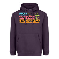 Plum and in every season i will praise him Heavyweight Hoodie - MaliasSmallBusiness