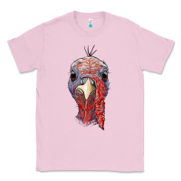 Bubblegum Pink gobble face Classic Tee - RanaPortraitStore