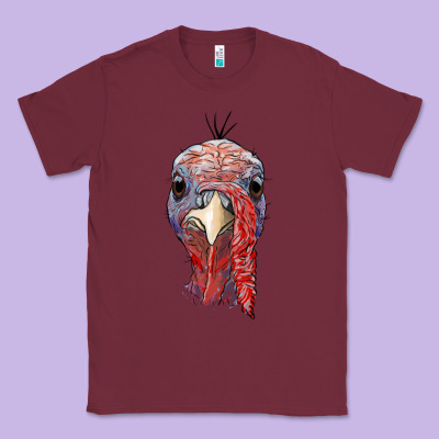 Gobble Face Classic Tee Designed By Ranaportraitstore