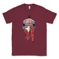 Burgundy gobble face Classic Tee - RanaPortraitStore