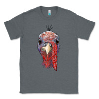 Charcoal Heather gobble face Classic Tee - RanaPortraitStore