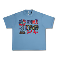Pebble Blue small town gail usa Urban Heavy Tee - CowhideDigitalArt