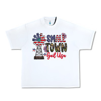 White small town gail usa Urban Heavy Tee - CowhideDigitalArt