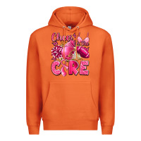 Carrot cheer for the cure breast cancer Premium Hoodie - LillyAllenDesigns
