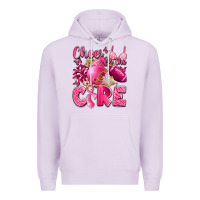 Lilac cheer for the cure breast cancer Premium Hoodie - LillyAllenDesigns