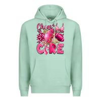 Seafoam cheer for the cure breast cancer Premium Hoodie - LillyAllenDesigns