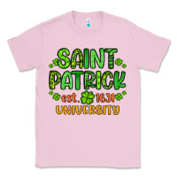 Bubblegum Pink saint patrick university Classic Tee - Artiststas