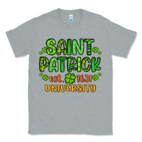 Heather Grey saint patrick university Classic Tee - Artiststas