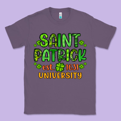 Saint Patrick University Classic Tee Designed By Artiststas