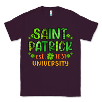 Plum saint patrick university Classic Tee - Artiststas