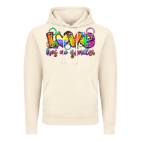 Vintage Artic love has no gender Vintage Hoodie - Zillion Design Studio
