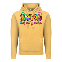 Vintage Mustard love has no gender Vintage Hoodie - Zillion Design Studio