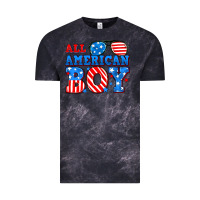 Cloud Black All American boy Vintage Tee - Neo Western