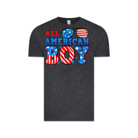 Vintage Black All American boy Vintage Tee - Neo Western