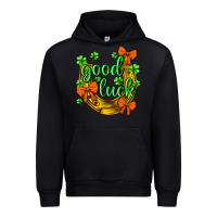 Black st.patricks good luck Urban Hoodie - NancyCooperArtShop