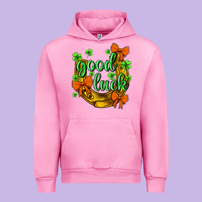 St.patricks Good Luck Urban Hoodie Designed By Nancycooperartshop