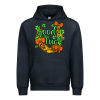 Navy st.patricks good luck Urban Hoodie - NancyCooperArtShop
