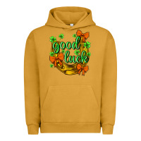 Pigment Peanut Butter st.patricks good luck Urban Hoodie - NancyCooperArtShop