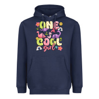 Navy one cool girl Heavyweight Hoodie - MaliasSmallBusiness