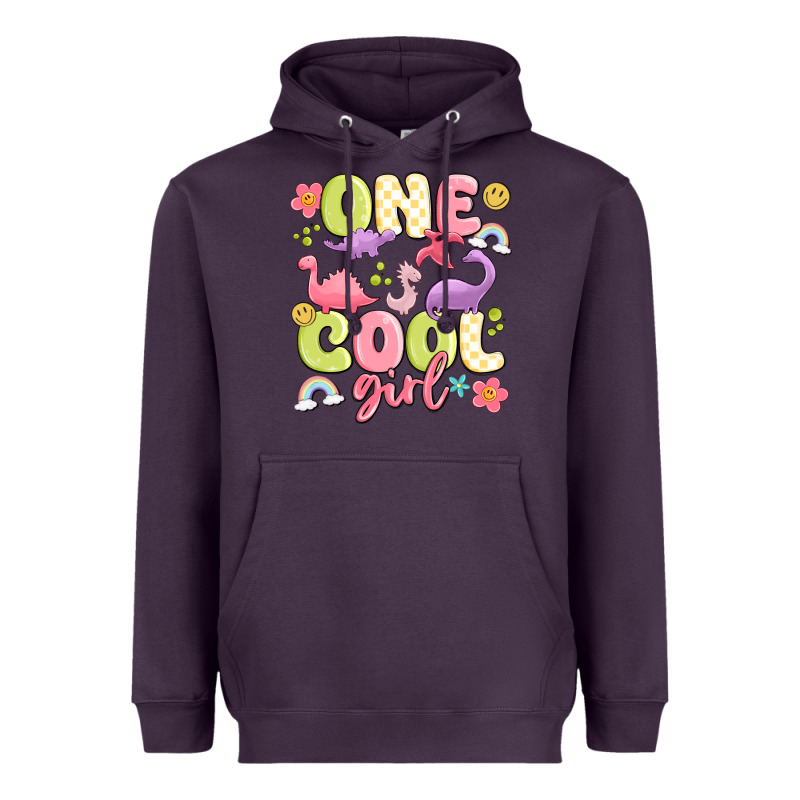 One Cool Girl Heavyweight Hoodie by MaliasSmallBusiness | Teevron