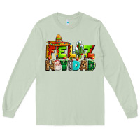 Matcha feliz navidad sombrero Long Sleeve Tee - AdoDesignShop