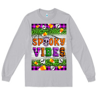 Moon Dust Halloween Spooky Vibes Long Sleeve Tee - Artiststas