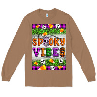 Toasted Coconut Halloween Spooky Vibes Long Sleeve Tee - Artiststas
