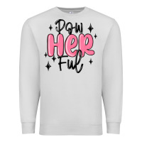 Dove Grey powherful Premium Sweatshirt - MaliasSmallBusiness