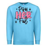 Ocean Blue powherful Premium Sweatshirt - MaliasSmallBusiness