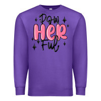 Purple powherful Premium Sweatshirt - MaliasSmallBusiness