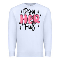 White powherful Premium Sweatshirt - MaliasSmallBusiness