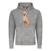 Cloud Rock chihuahua Vintage Hoodie - RanaPortraitStore