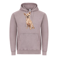 Vintage Zinc chihuahua Vintage Hoodie - RanaPortraitStore