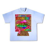 Grape Ice lgbtq kiss me  can cooler Urban Heavy Tee - HRA Design Shop