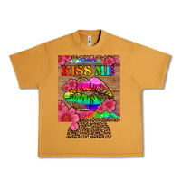 Peanut Butter lgbtq kiss me  can cooler Urban Heavy Tee - HRA Design Shop