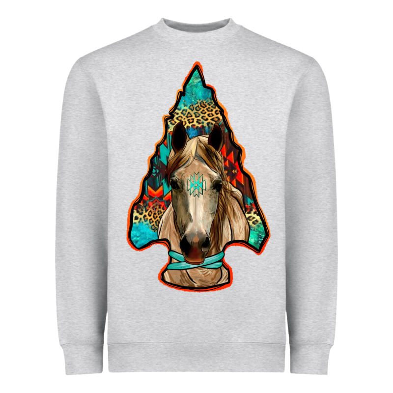 Arrowhead Horse Heavyweight Sweatshirt by RanaPortraitStore | Teevron